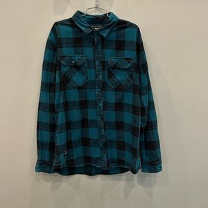 Fox Racing men’s flannel button up